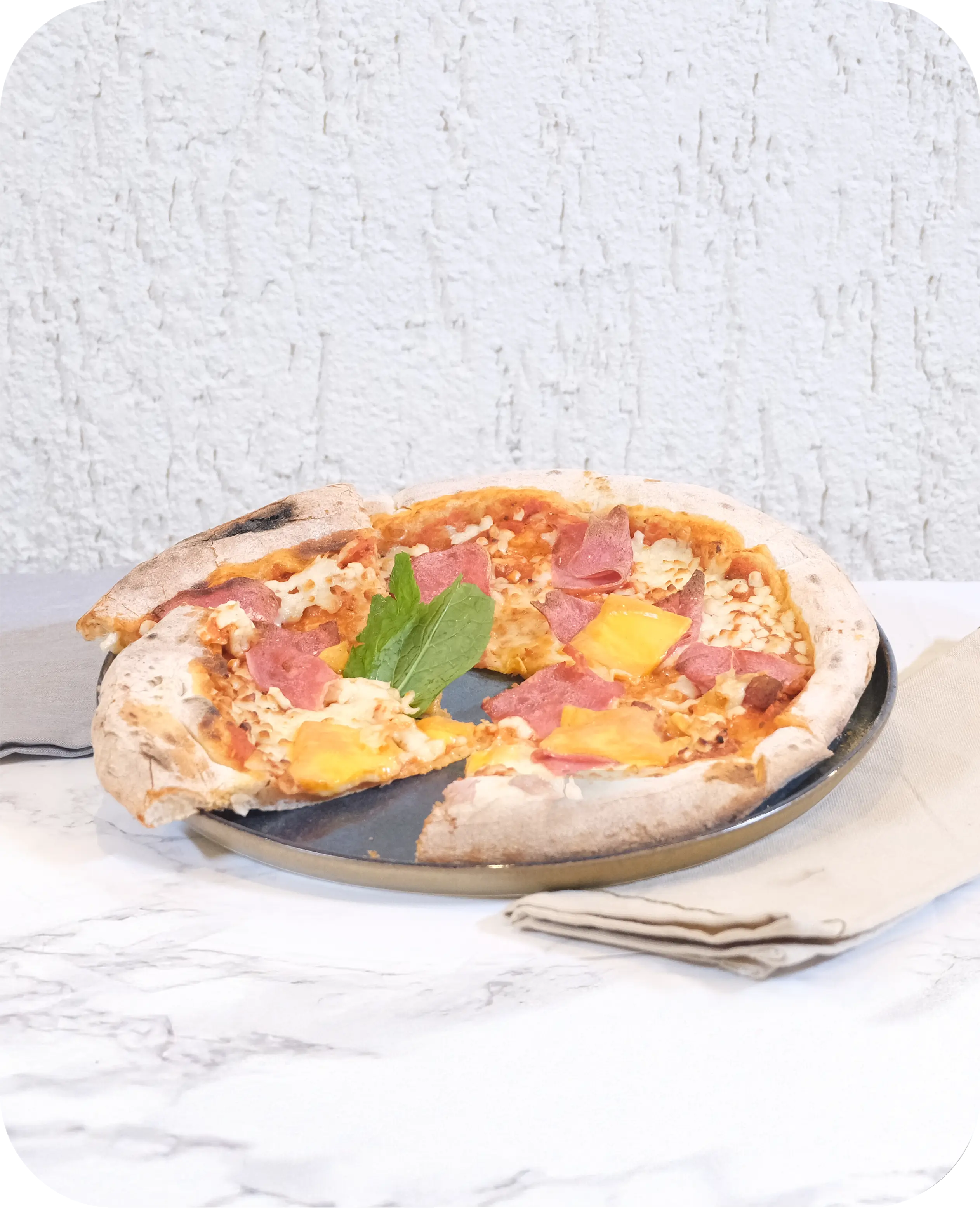 Jambon Cheddar Artizan Pizza