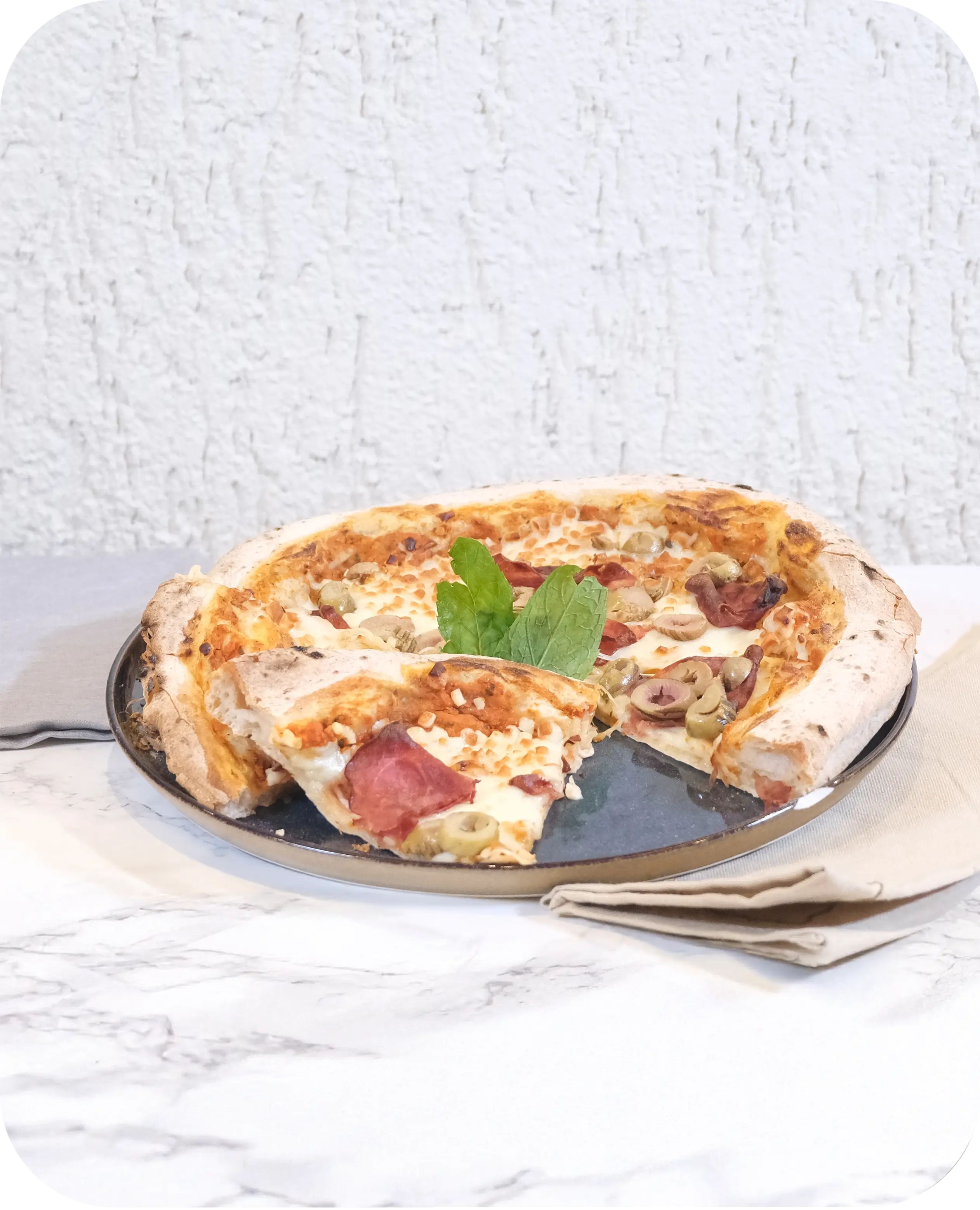 Rozbif Yeşil Zeytin Artizan Pizza