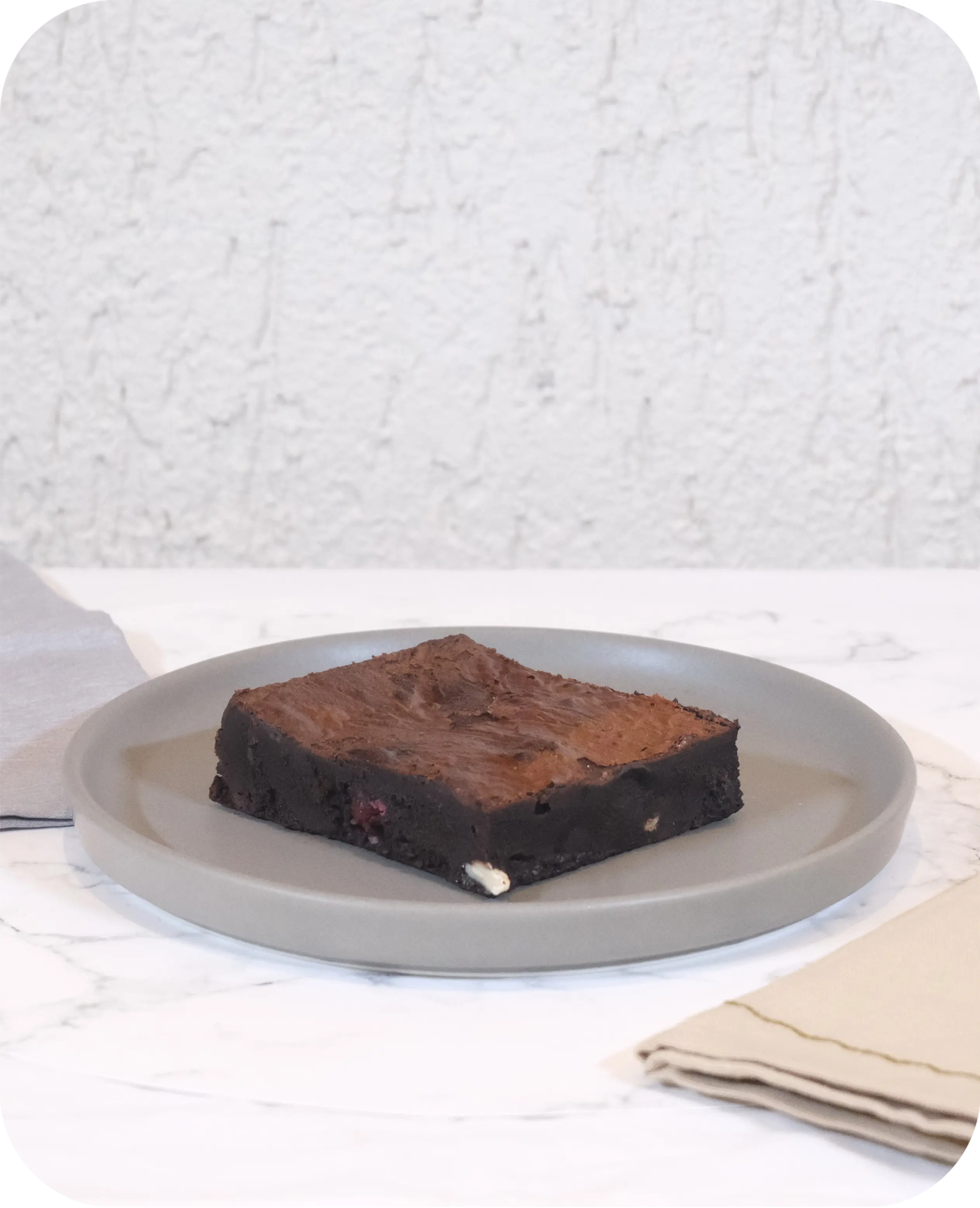 Beyaz Çikolatalı Brownie