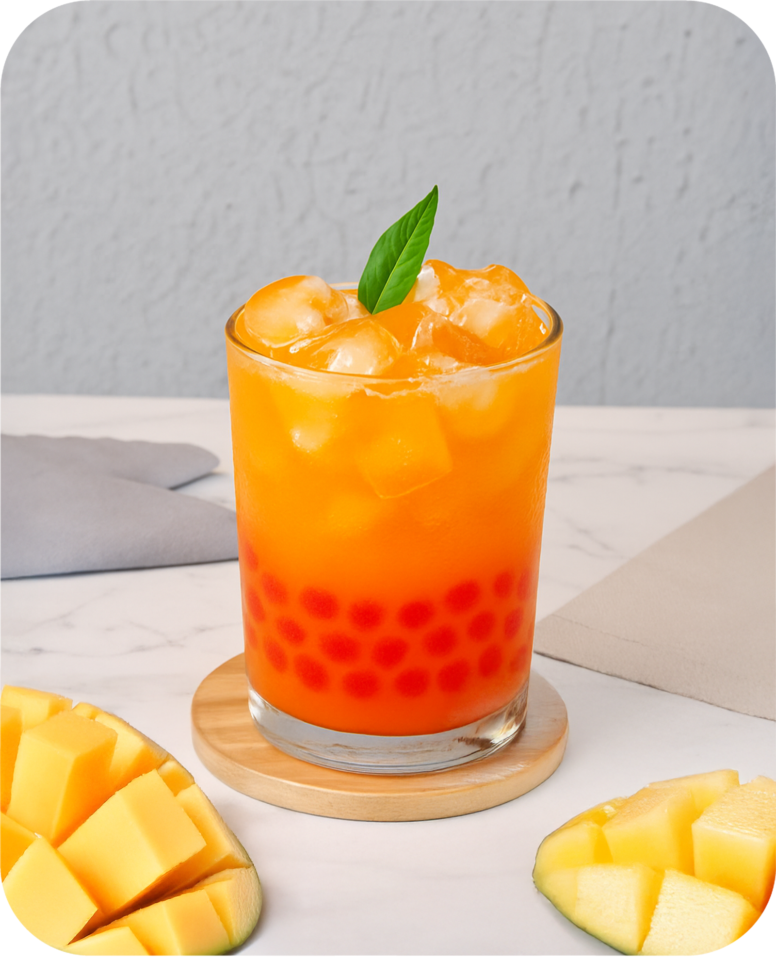 Mango Bubble Tea