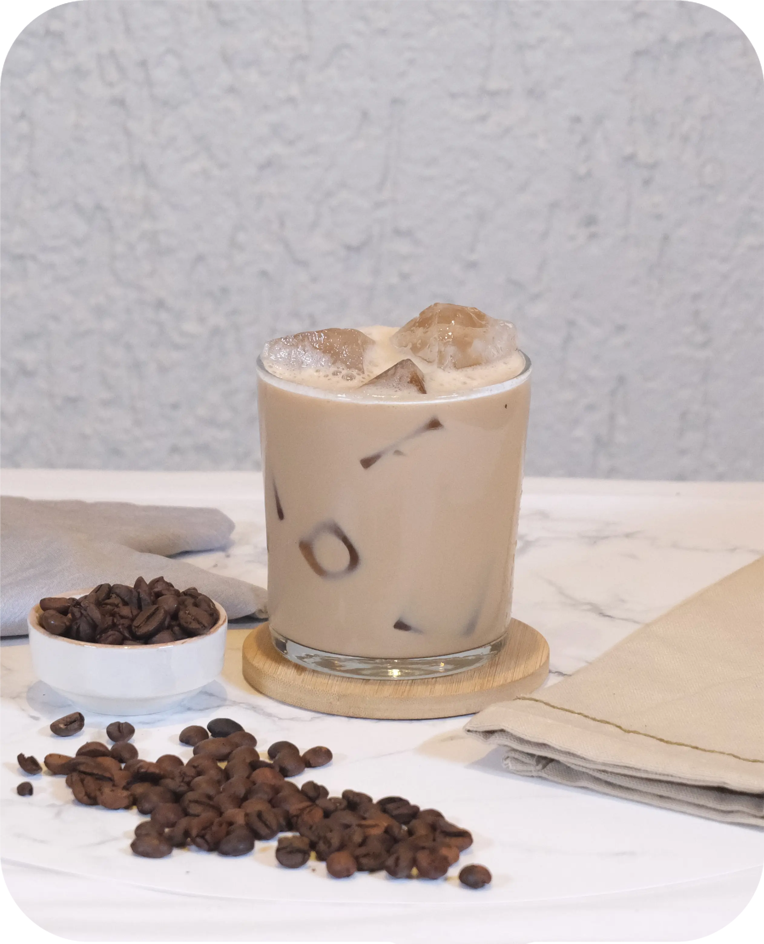 Iced Salted Caramel Latte