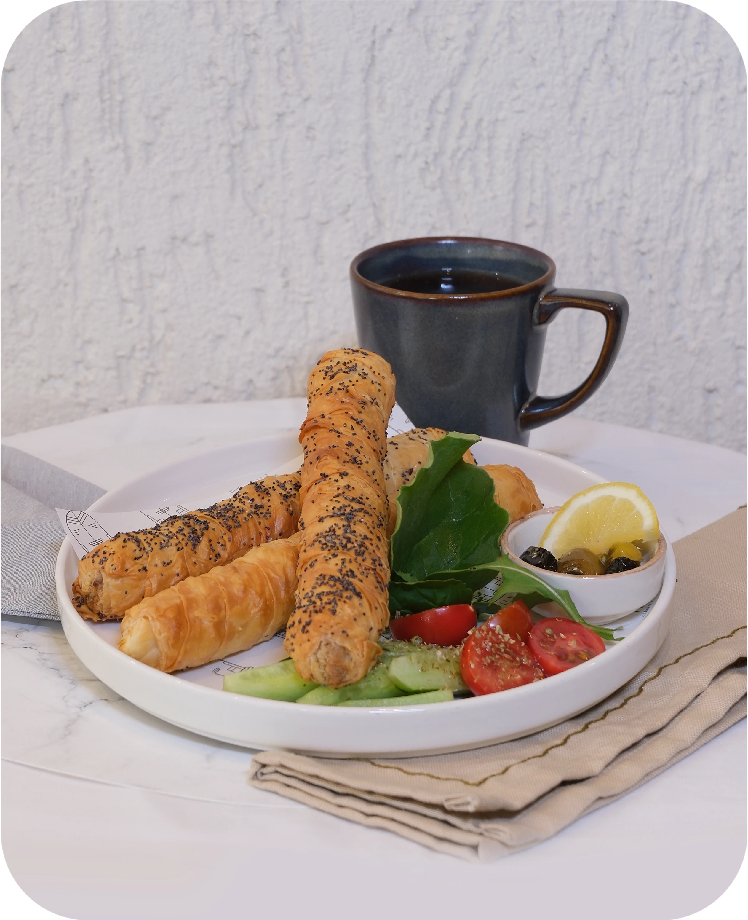 Stick Börek &amp; Fincan Çay
