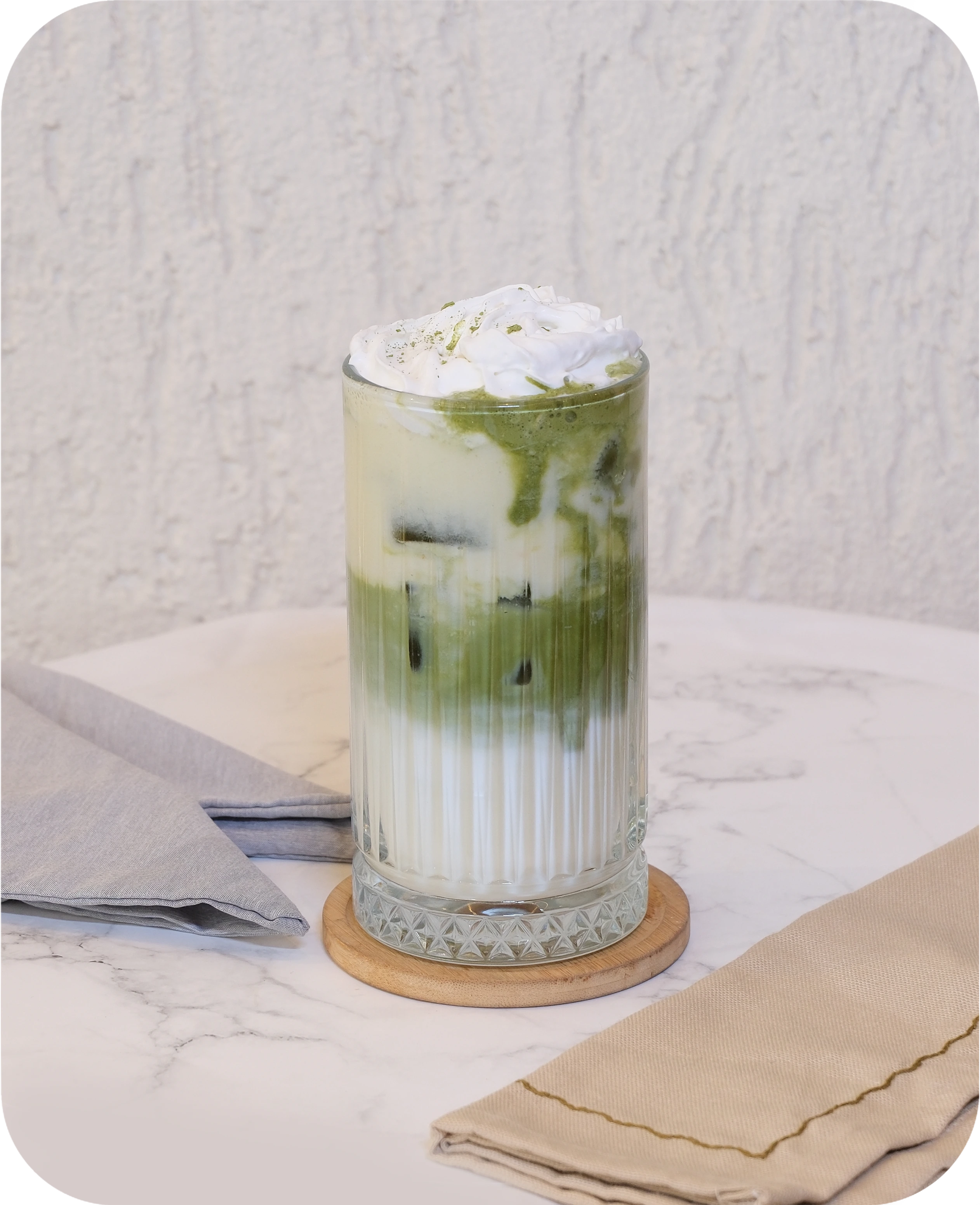 Iced Lemon Vanilla Matcha